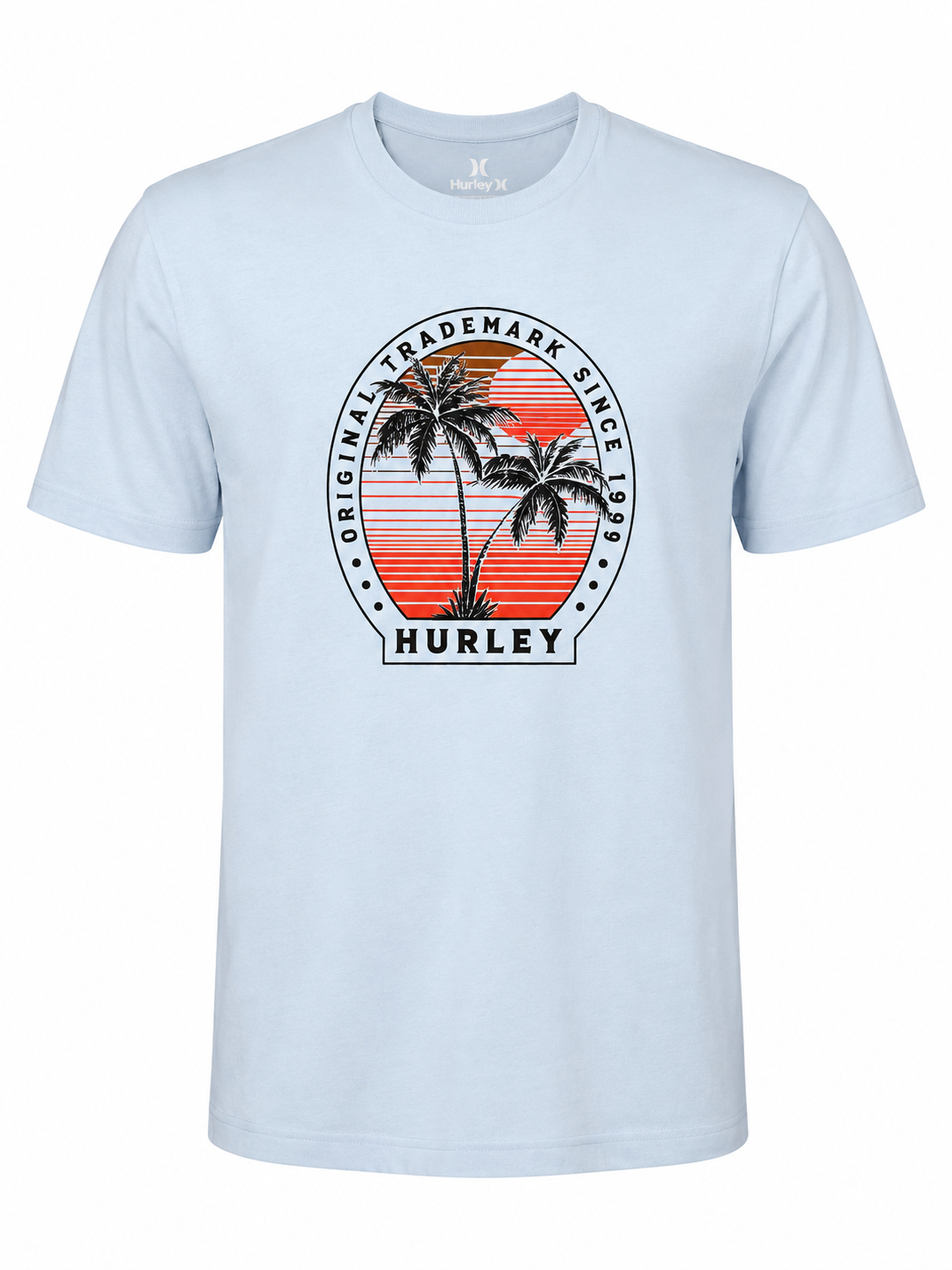 Hurley Men’s Original Trademark Graphic T-Shirt – Short Sleeve Casual Tee