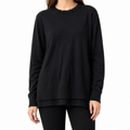 Ladies H&M Black Crew Neck Jumper.