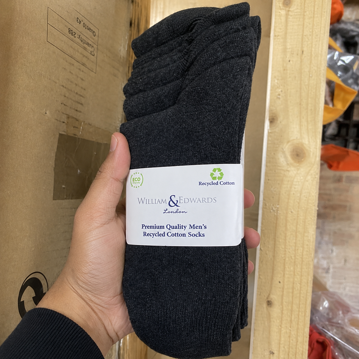 Williams & Edward’s 7 Pack socks.