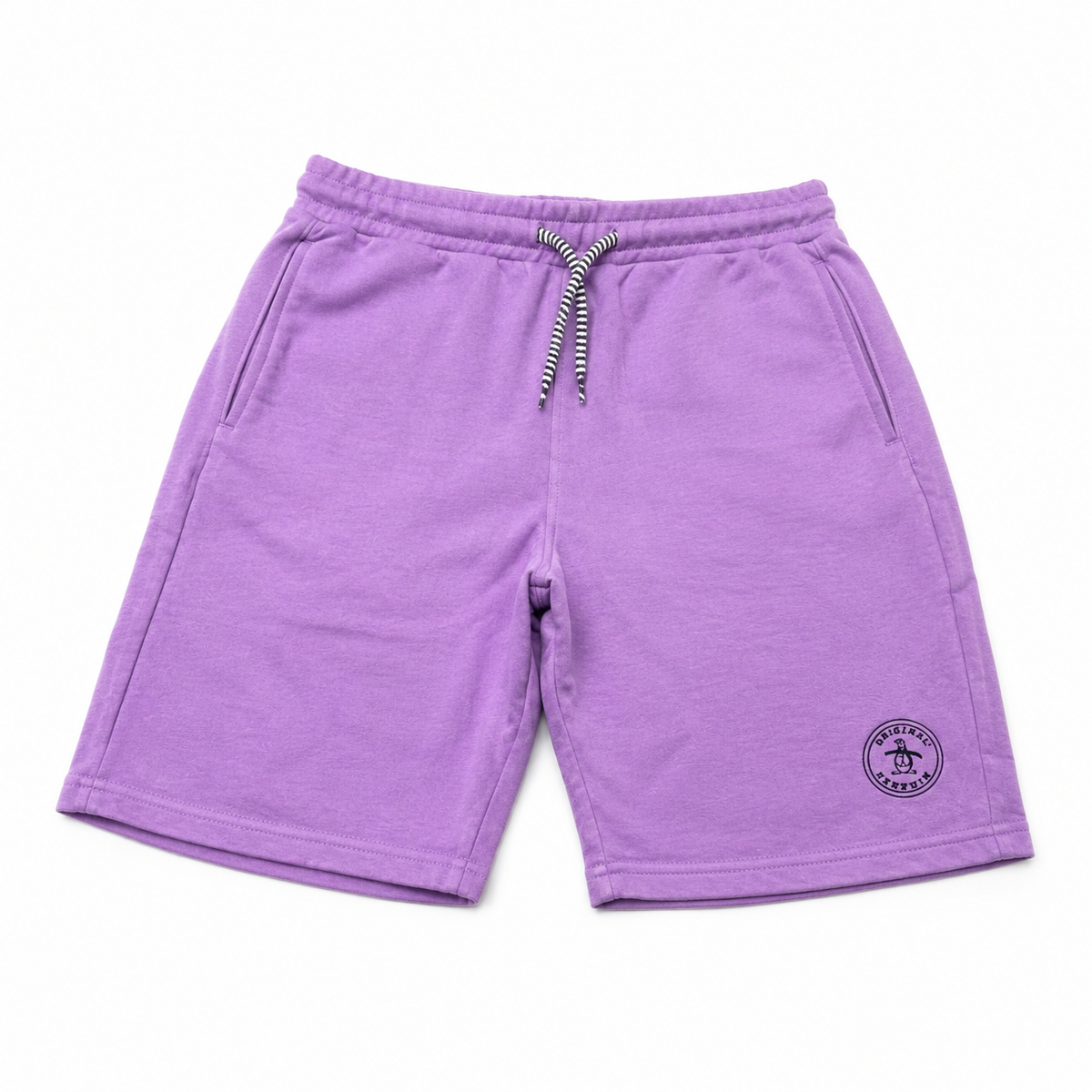 Boys Pink Penguin Shorts. Size 8 Years