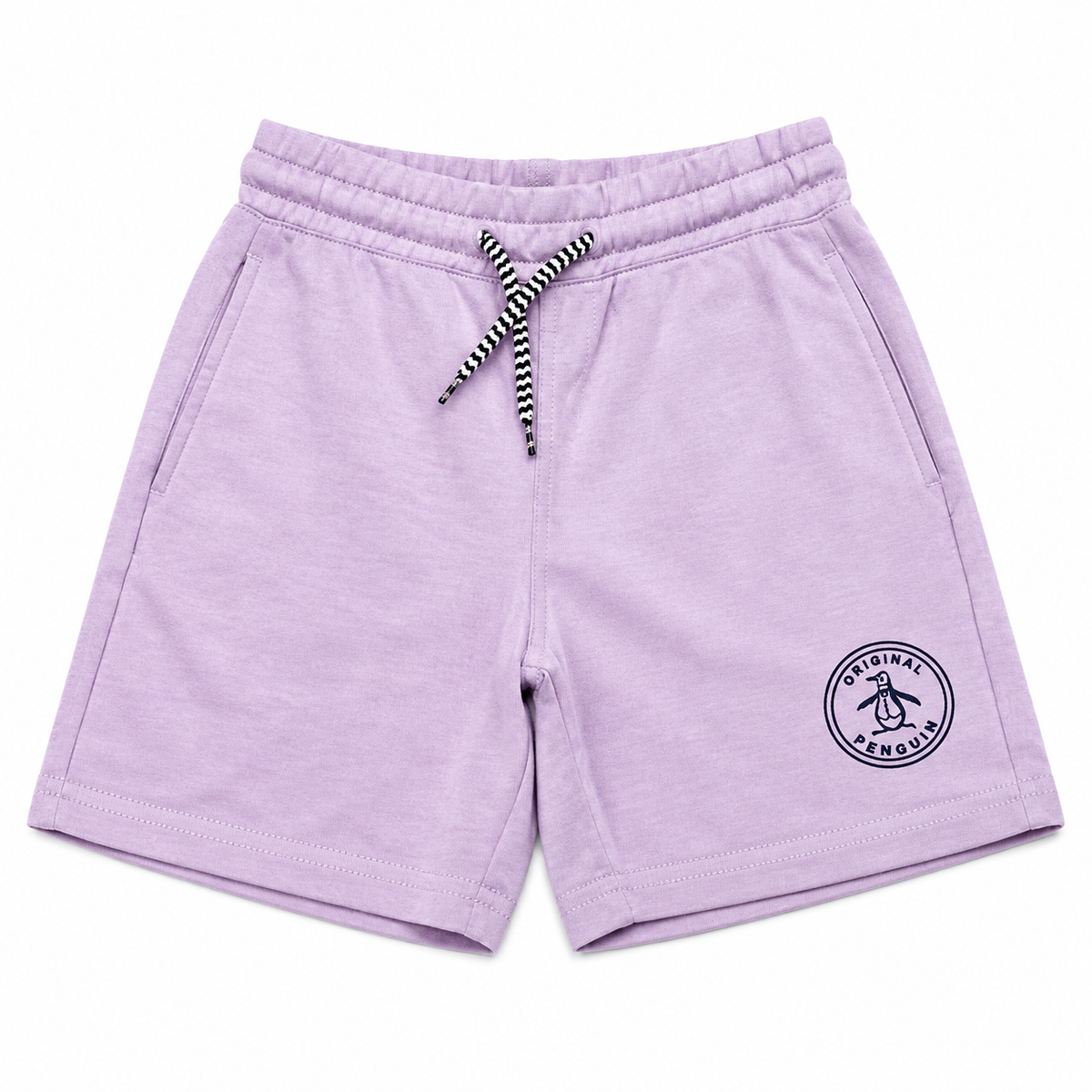 Boys Penguin Pink Cotton Shorts. Size 2 & 4