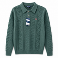 Men’s crew clothing Green Knitted jumper