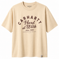 Carhartt Beige Teeshirt With motif on front