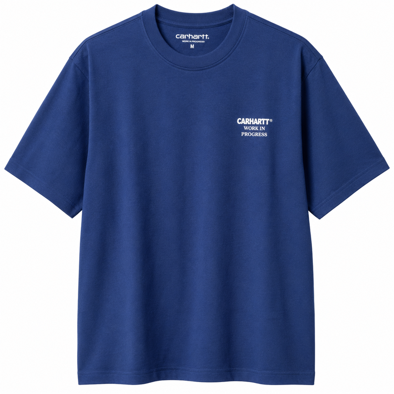Carhartt Purple Teeshirt With motif on front And Back