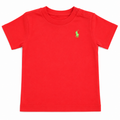 Ralph Lauren Red Short sleeved top. Size 6 Months