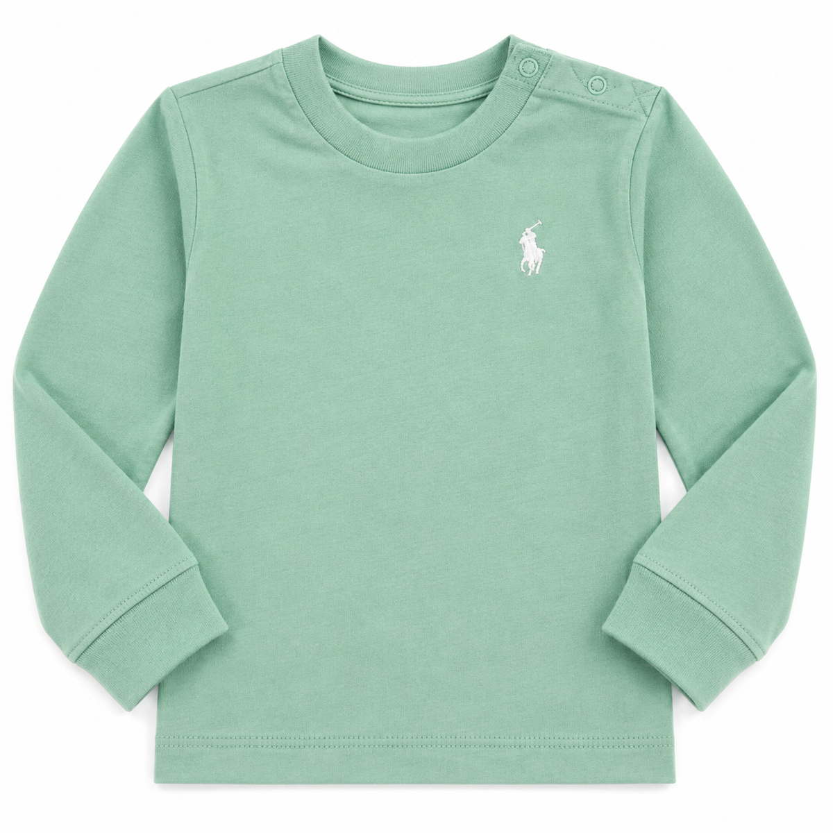Ralph Lauren Green long sleeved top. Size 3 Months