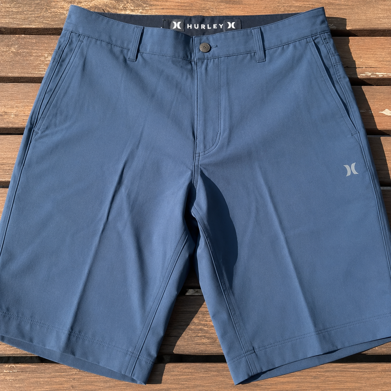 Hurley Navy All Day Hybrid Shorts.