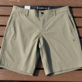 Hurley khaki all day hybrid shorts.