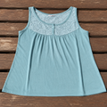 White Stuff Turquoise Sleeveless Top. Size 12