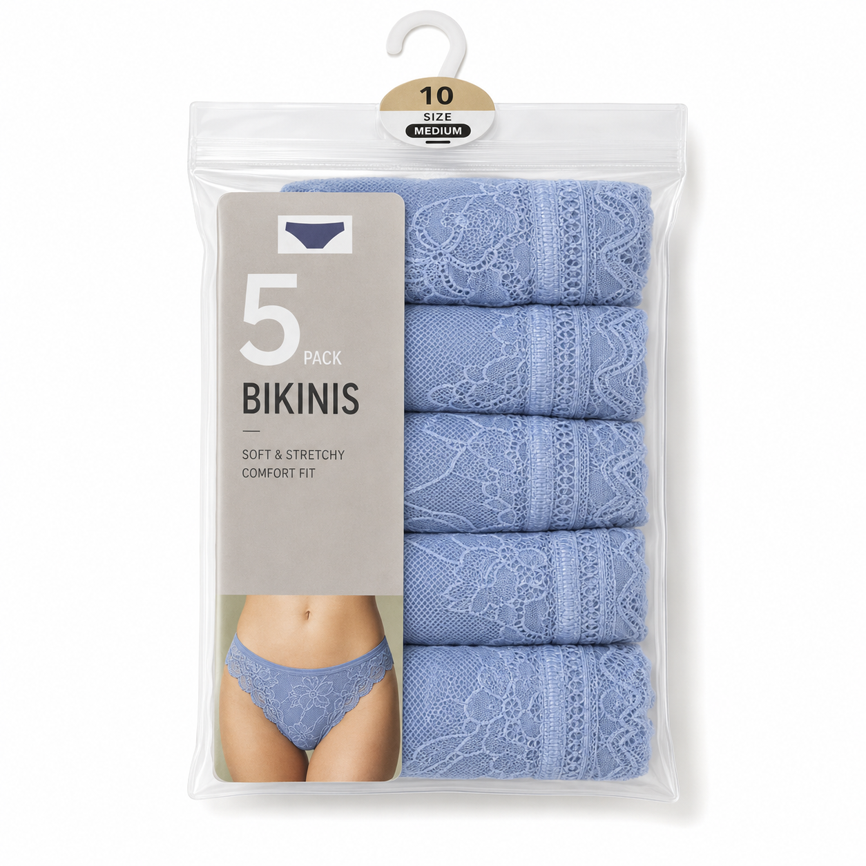 Marks & Spencer 5 Pack bikinis Blue