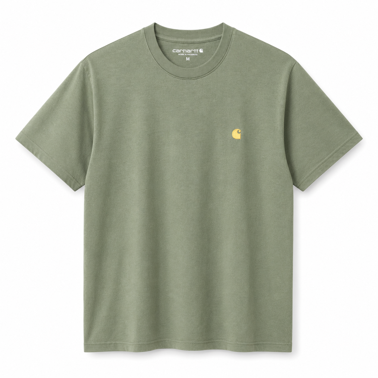 Carhartt Green Teeshirt with embroidered C