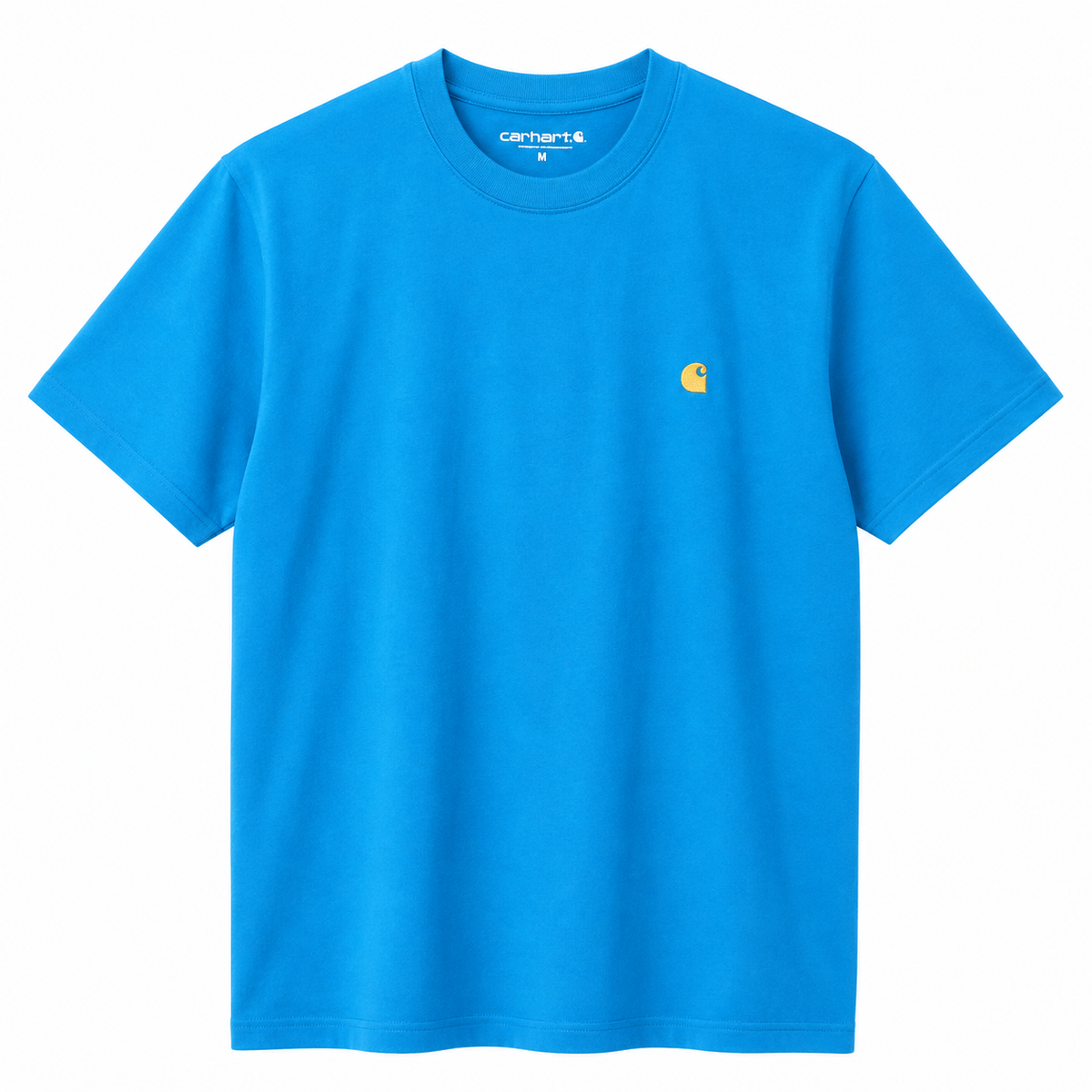 Carhartt Blue Teeshirt with embroidered C
