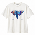 Carhartt Cream Teeshirt With motif on front