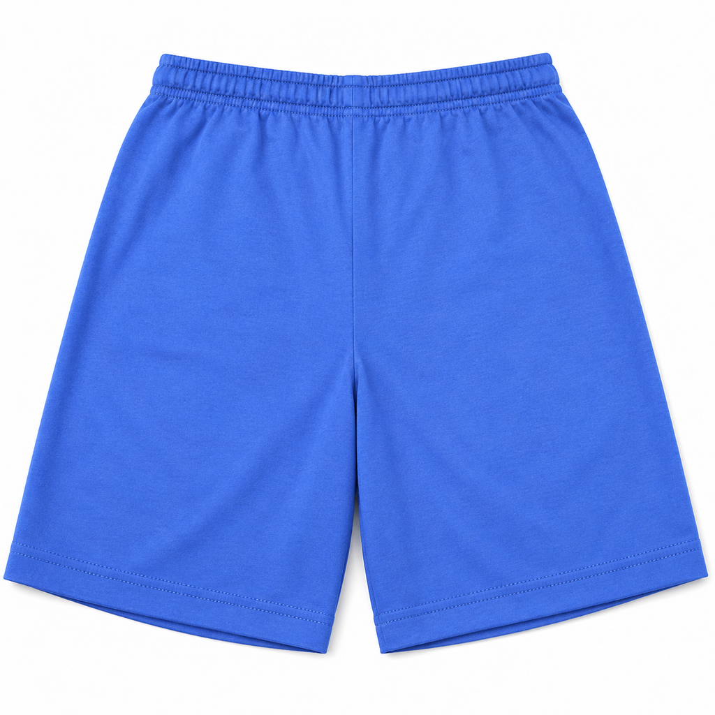 Boys Light blue Penguin Cotton Shorts. Size 8 Years