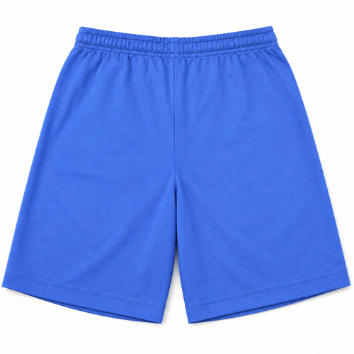 Boys Light blue Penguin Cotton Shorts. Size 8 Years