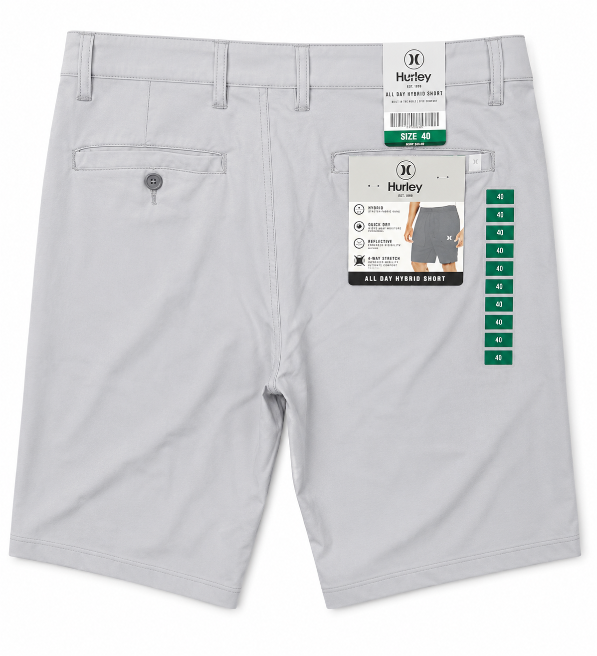 Hurley Men’s Hybrid Stretch Casual Shorts