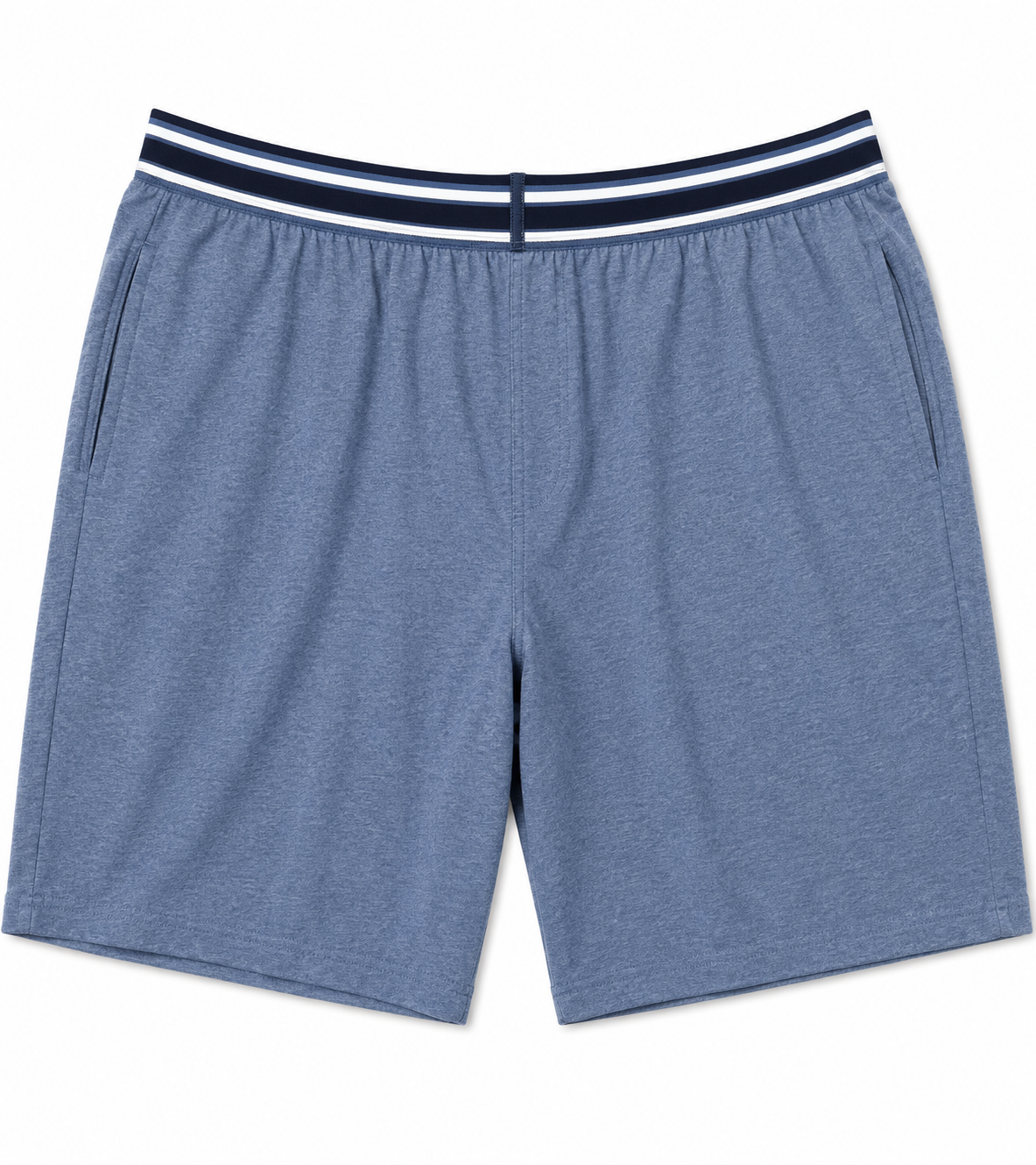 M&S Men’s Lounge Shorts Light Blue – Soft Casual Sleep & Relaxation Shorts