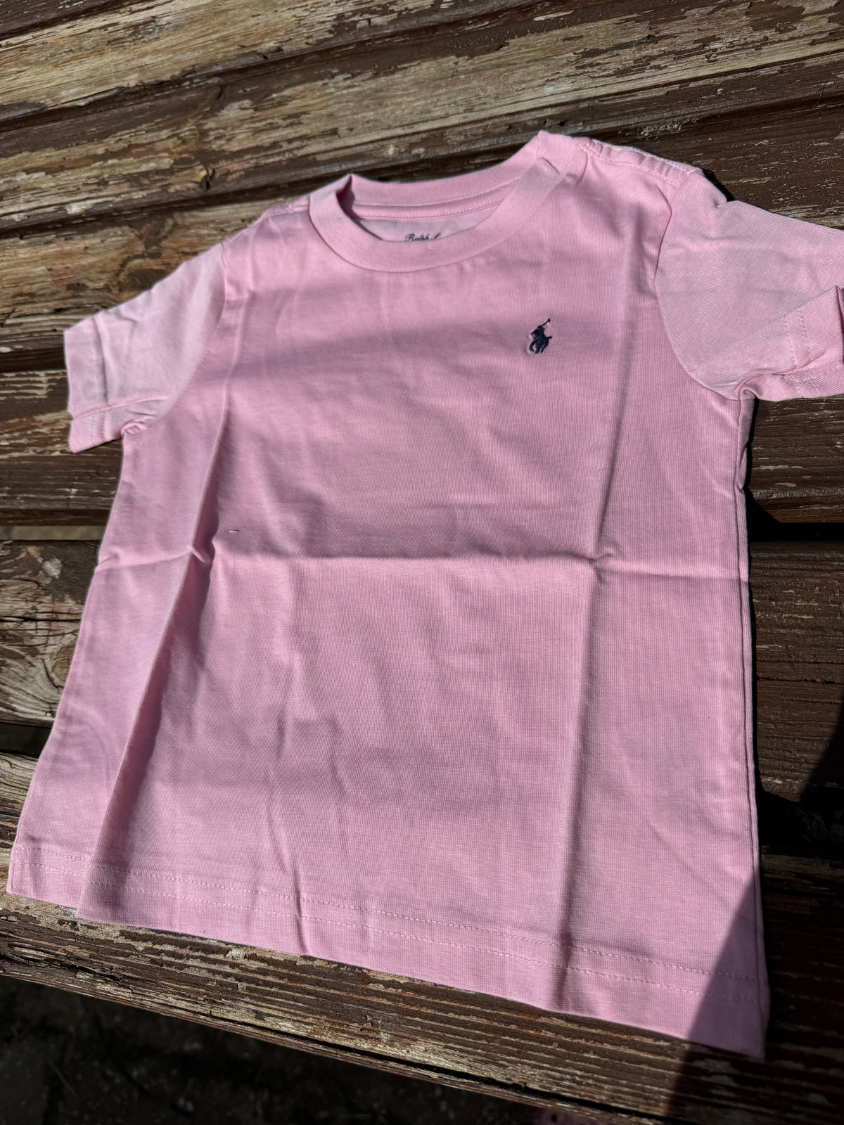 Kids pink Ralph Lauren teeshirt. Size 18 months
