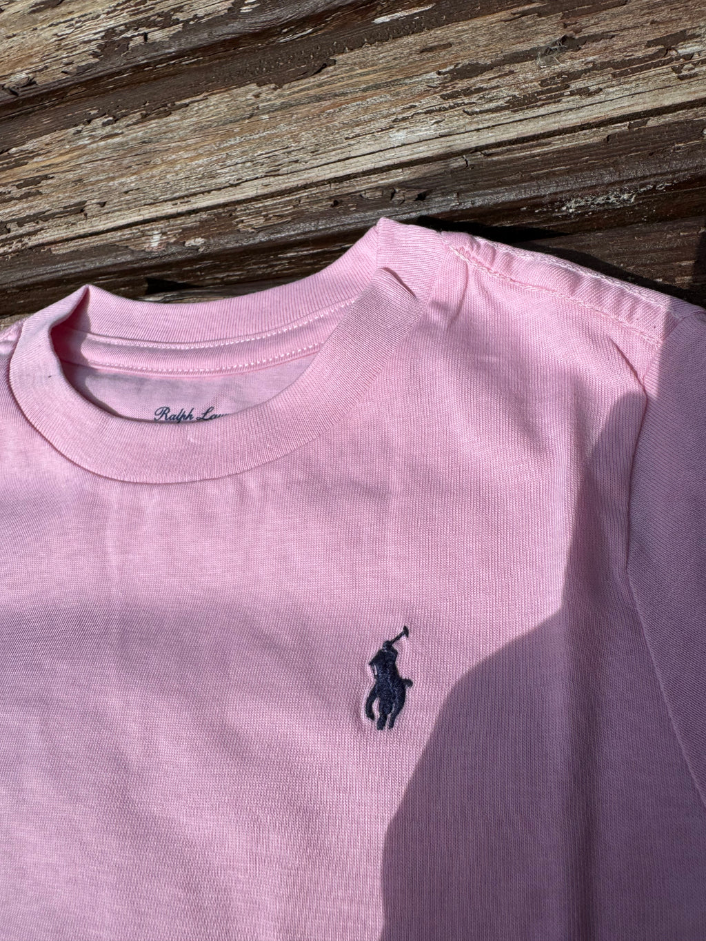 Kids pink Ralph Lauren teeshirt. Size 18 months