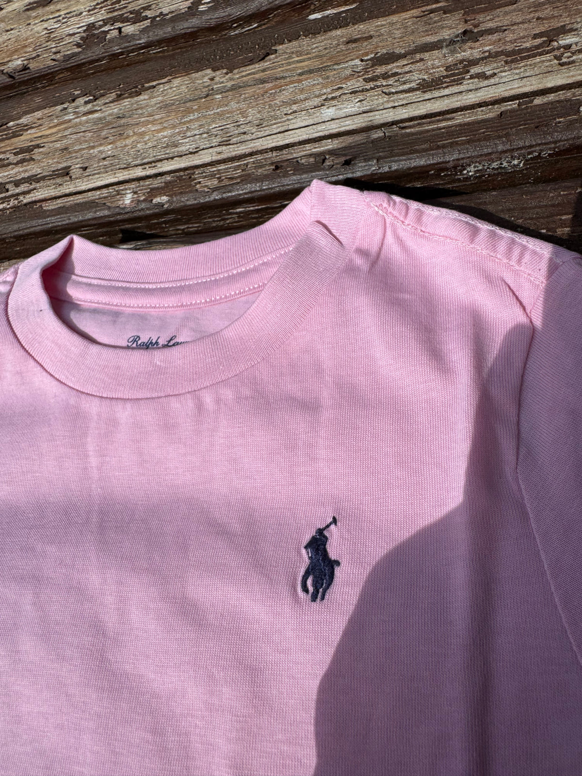 Kids pink Ralph Lauren teeshirt. Size 18 months