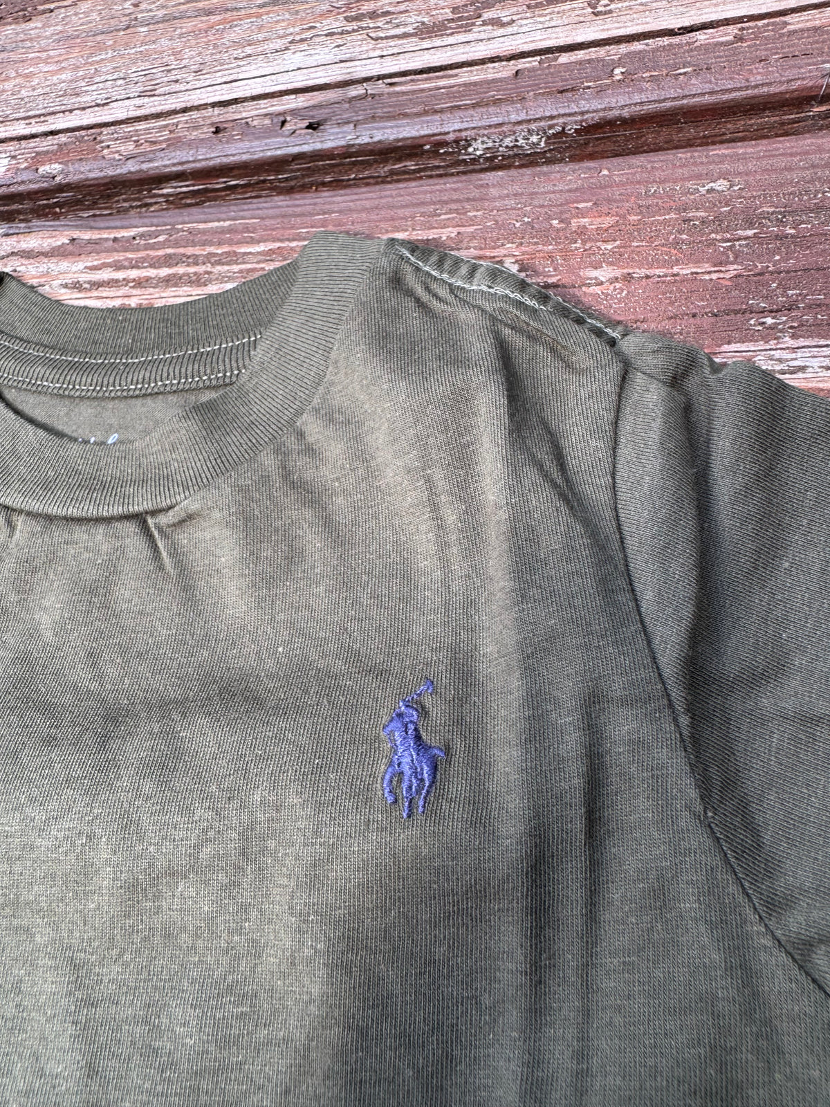 Ralph Lauren kids Green teeshirt. Size 24 months