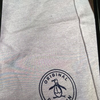 Boys Grey Penguin Shorts. Size 8 & 10 Years
